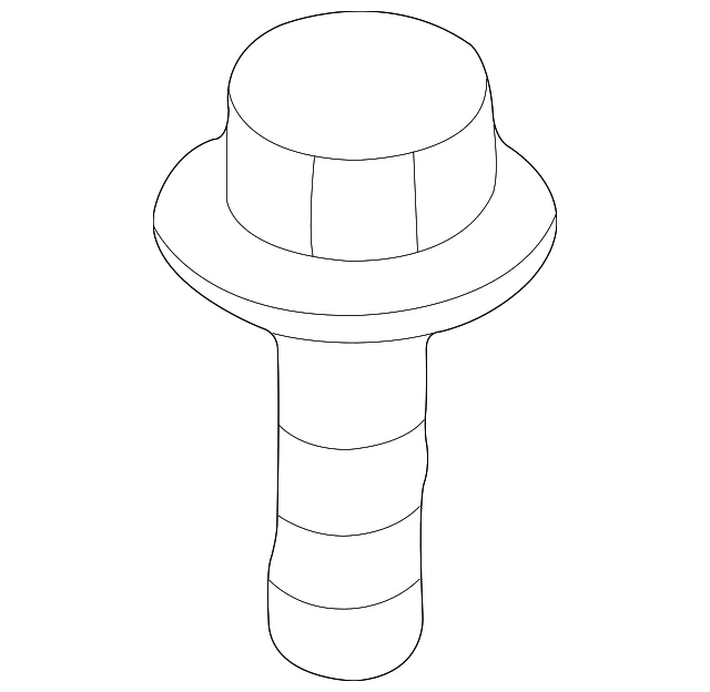 Starter Mount Bolt - Mazda (B6BF-18-401A)