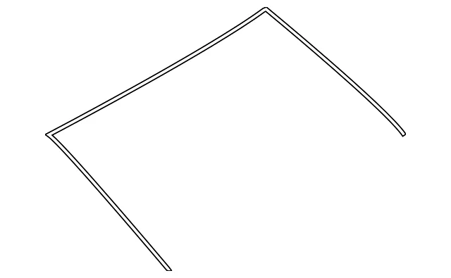 Reveal Molding - Mazda (BJS7-50-611C)