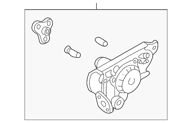 Engine Water Pump - Mazda (ZL01-15-010)