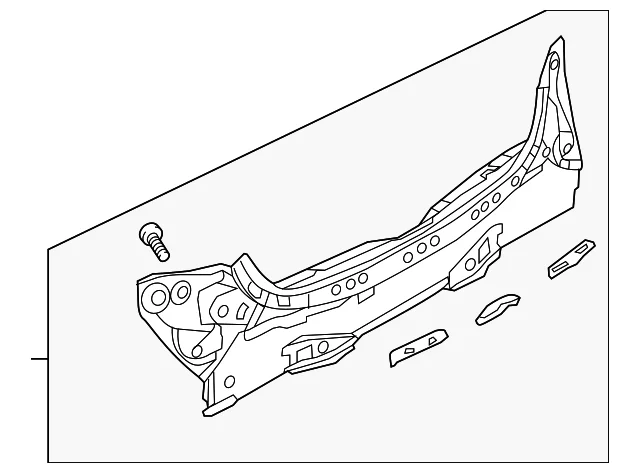 Panel Rear End - Mazda (GHY1-70-75ZA)