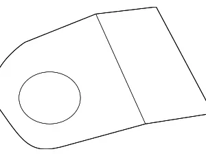 Quarter Panel Reinforcement Bracket - Mazda (BCJH-71-114)