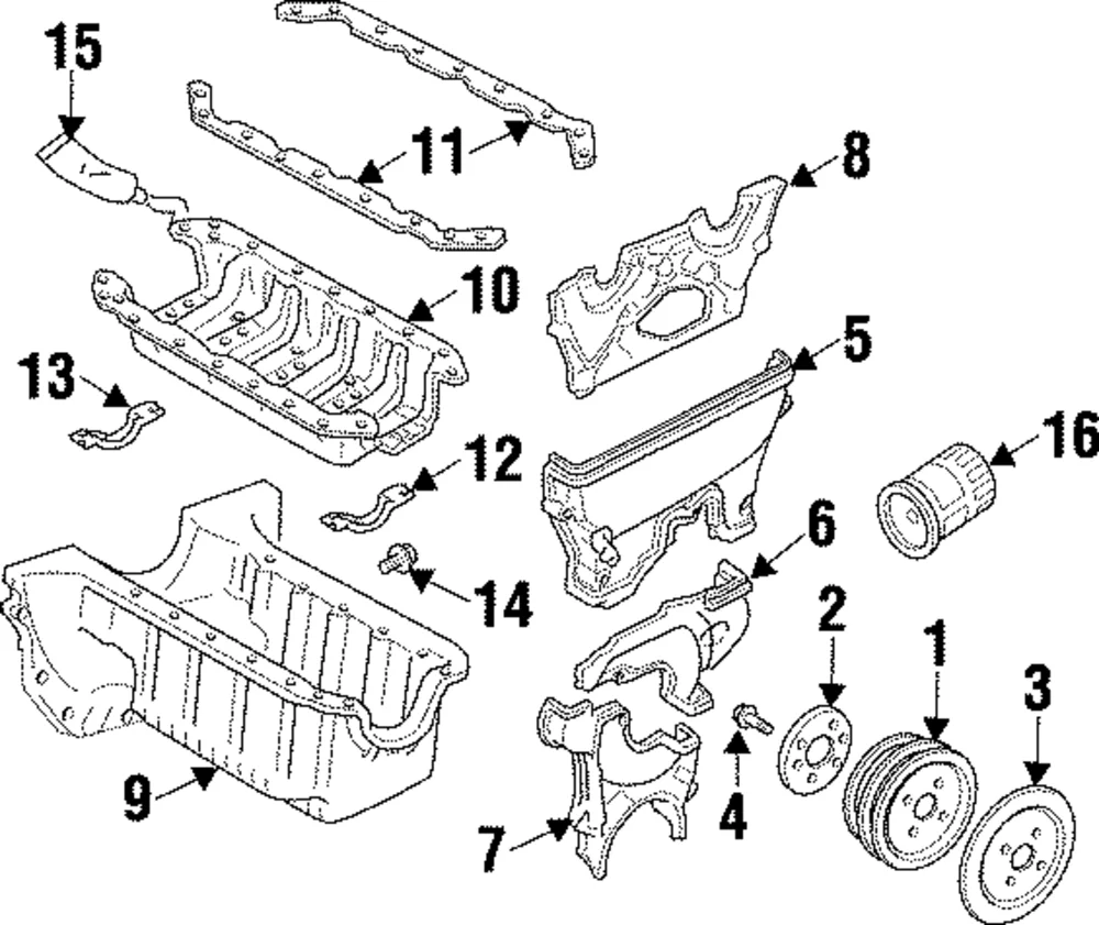 Stiffener - Mazda (BP09-10-436)