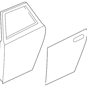Door Shell - Mazda (BBY9-73-02XH)