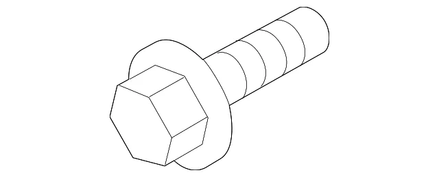 A/C Receiver Drier Bolt - Mazda (D09W-61-456)