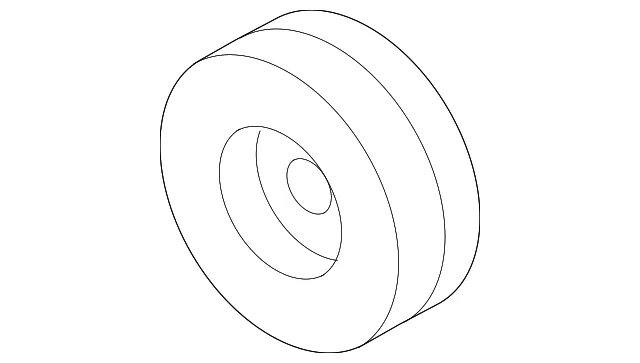 A/C Compressor Clutch Pulley - Mazda (ZZCA-61-L1X)
