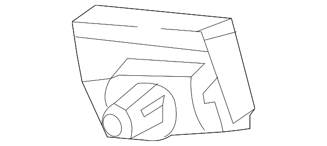 Mount Bracket Cover - Mazda (D23N-67-TC2)