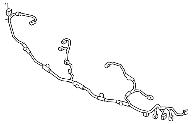 Parking Aid System Wiring Harness - Mazda (BHPN-67-A10)