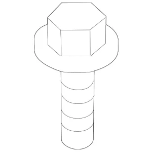 Damper Bolt - Mazda (9YA0-2A-040)