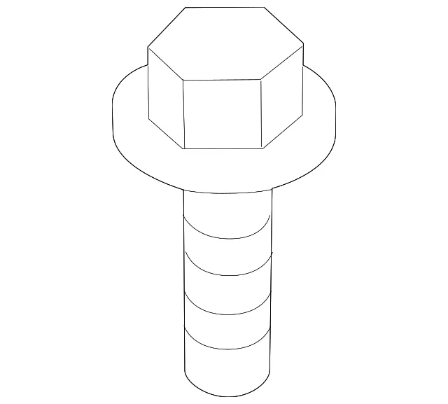 Damper Bolt - Mazda (9YA0-2A-040)