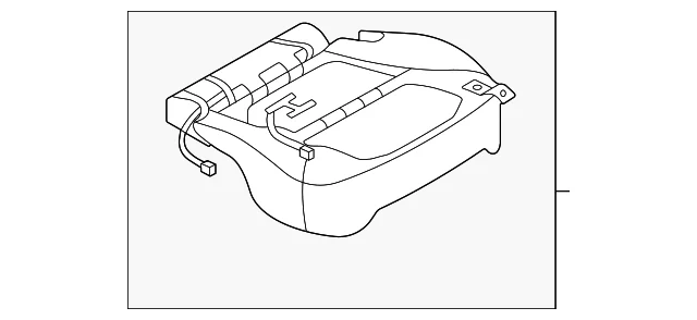 Seat Cushion Foam - Mazda (TS81-88-210-3A)