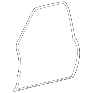 Weather-Strip On Body - Mazda (1F80-59-157A)