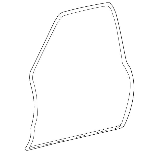 Weather-Strip On Body - Mazda (1F80-59-157A)