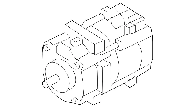 A/C Compressor - Mazda (ZZEA-61-45Z)