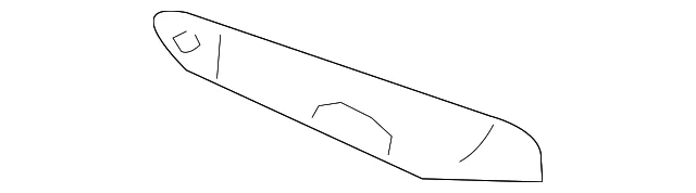Glove Box Door Striker - Mazda (ZZCA-64-101)