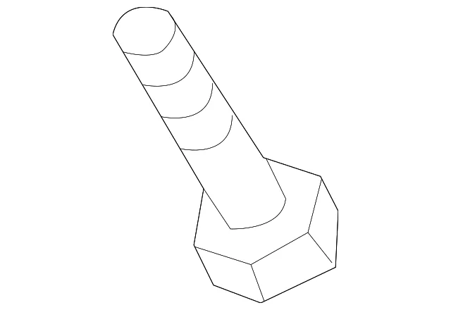 Spoiler Assembly Bolt - Mazda (9YA0-10-606)