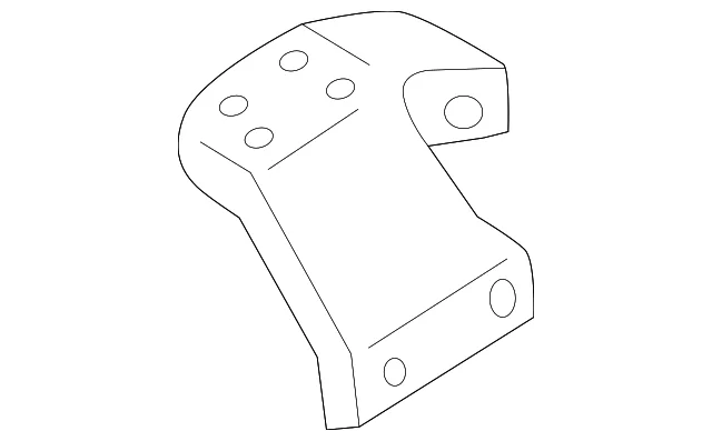 Bumper Cover Bracket - Mazda (B25D-52-125B)