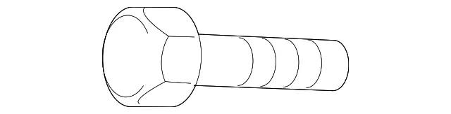 Alternator Bracket Bolt - Mazda (9YA0-21-00B)