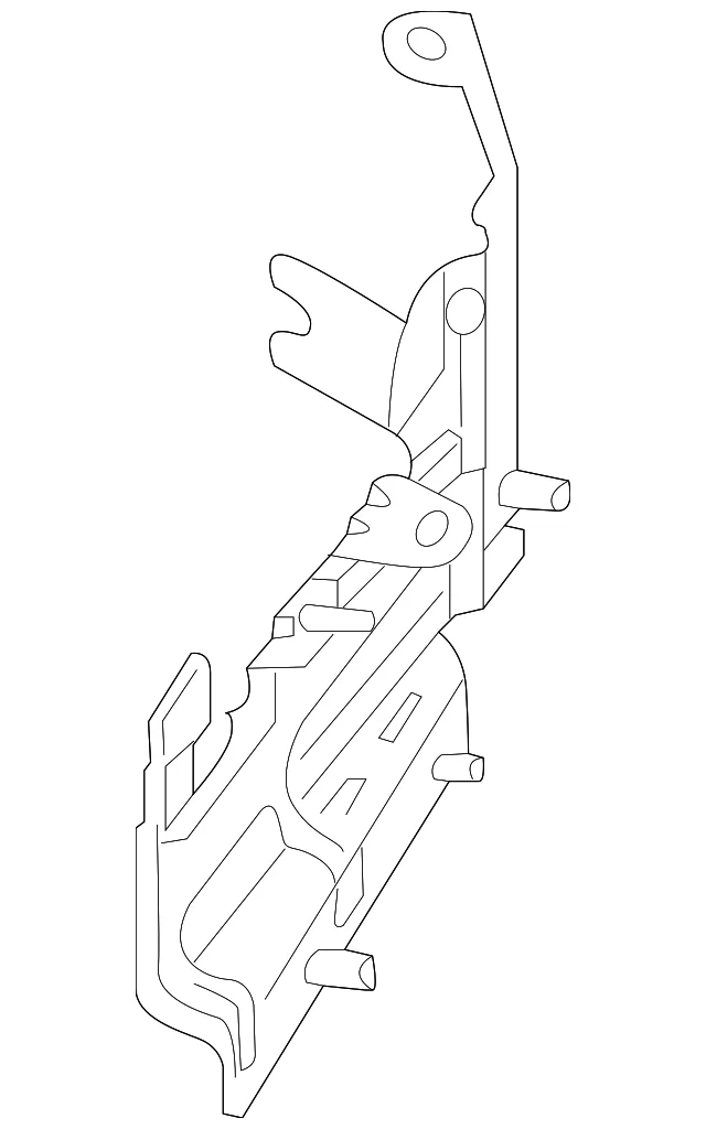 Blind Spot Detection System Warning Sensor Bracket - Mazda (BFD2-67-Z1X)