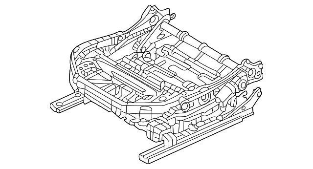 Seat Frame - Mazda (VC67-88-H50)