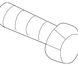 Support Bolt - Mazda (9XG1-02-339L)