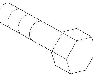 Cushion Frame Bolt - Mazda (9972-00-825)