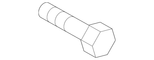 Cushion Frame Bolt - Mazda (9972-00-825)