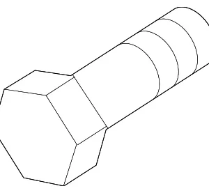 Latch Bolt - Mazda (9YA5-40-602A)