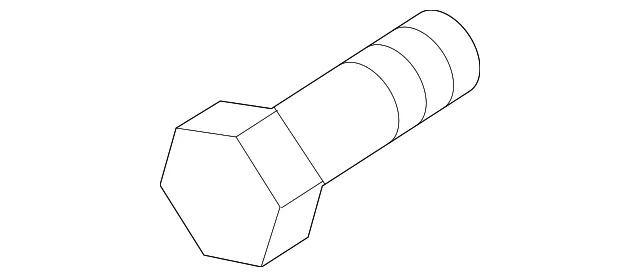 Latch Bolt - Mazda (9YA5-40-602A)