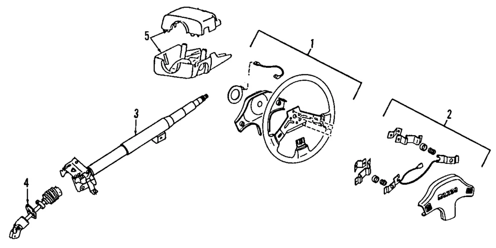 Steering Wheel - Mazda (BR71-32-980B)