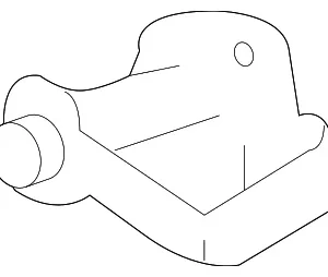 Door Lock Striker Plate - Mazda (ZZCA-58-570)