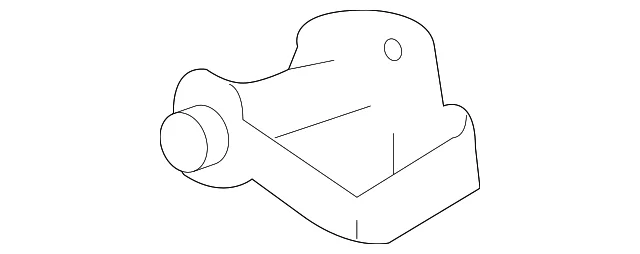 Door Lock Striker Plate - Mazda (ZZCA-58-570)