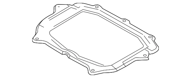Radiator Support Splash Shield - Mazda (F189-34-H80D)