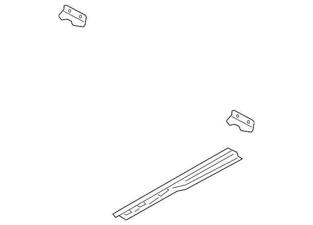 Frame R Side Up Left-hand - Mazda (BDTS-54-7FXB)