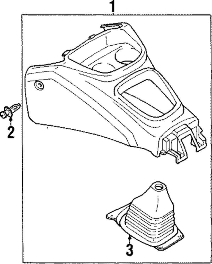 Boot - Mazda (B21J-64-330)