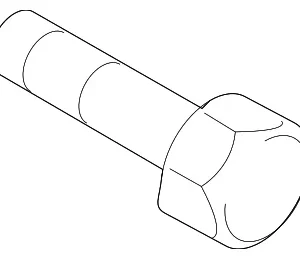 Guide Channel Bolt - Mazda (9946-80-610)