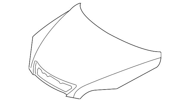 Hood Panel - Mazda (BNYV-52-31XB)