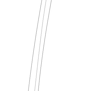 Door Window Division Bar - Mazda (B25H-72-602A)