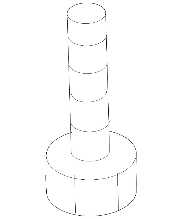 Suspension Cross-Member Bolt - Mazda (9YA4-20-801)
