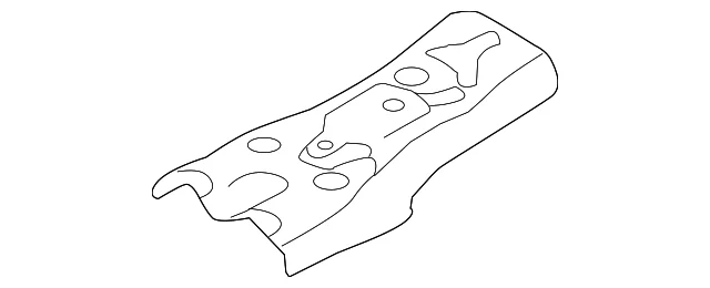 Floor Pan Reinforcement - Mazda (D651-53-670A)