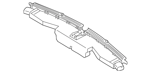 Defroster Nozzle - Mazda (BJ0J-60-120)