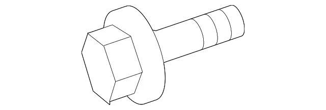 Strut Bolt - Mazda (9YA0-21-434A)