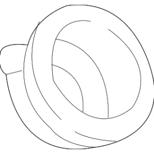 Fuel Filler Neck Seal - Mazda (ZZC1-42-240)
