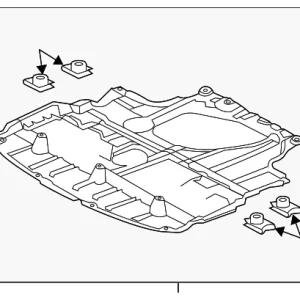 Powertrain Skid Plate - Mazda (CG15-56-110A)
