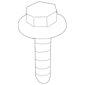Engine Mount Bolt - Mazda (9YA0-2A-227)