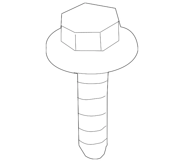 Engine Mount Bolt - Mazda (9YA0-2A-227)