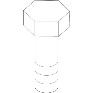Chrome Extension Bolt - Mazda (9CY6-20-620)