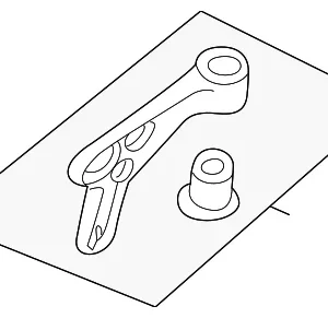 Differential Carrier Bracket - Mazda (1F70-27-082)