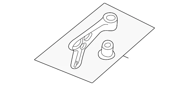 Differential Carrier Bracket - Mazda (1F70-27-082)