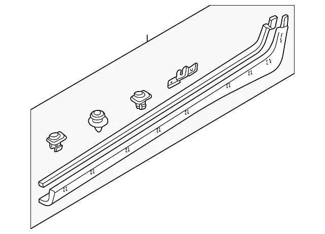 Rocker Panel Guard - Mazda (T032-51-PS0-41)