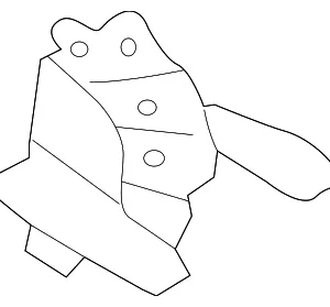 Trim Panel Assembly Bracket - Mazda (T001-68-412)